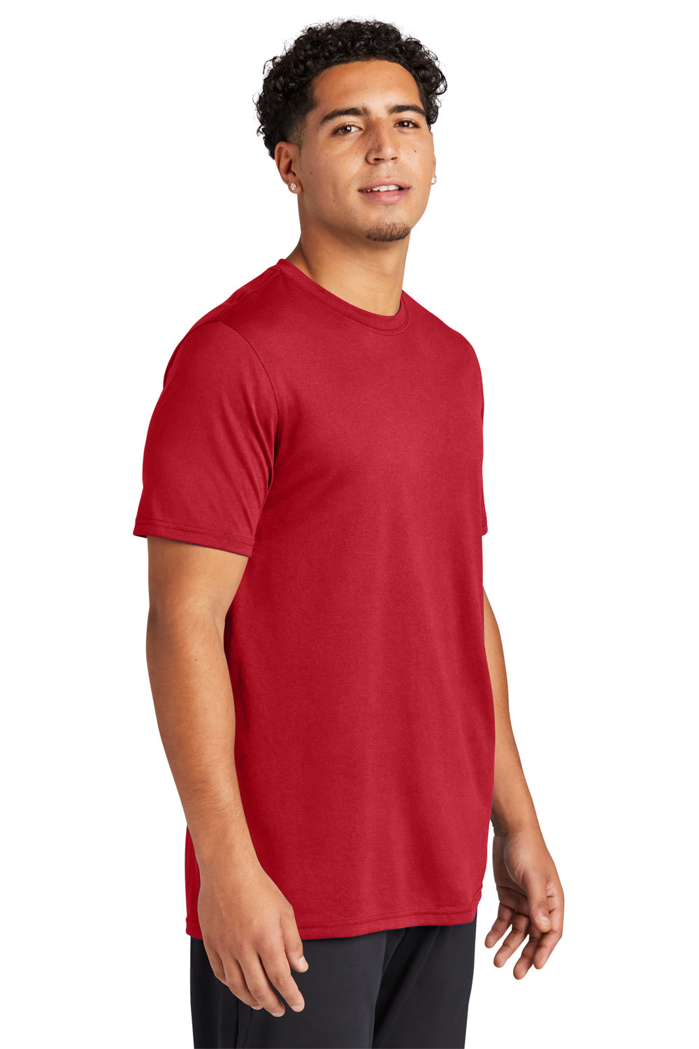 Sport-Tek ST760 Echo Short Sleeve Crewneck T-Shirt True Red  3Q