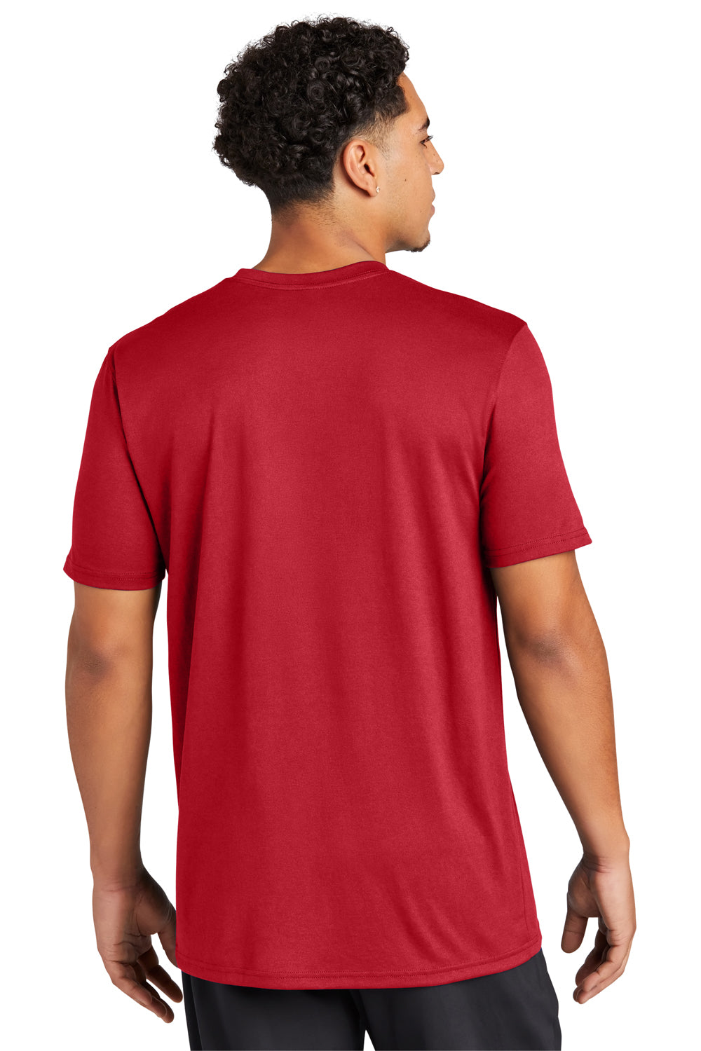 Sport-Tek ST760 Echo Short Sleeve Crewneck T-Shirt True Red  Back