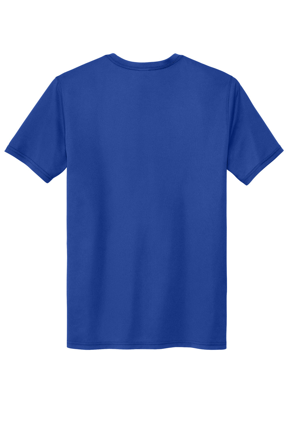 Sport-Tek ST760 Echo Short Sleeve Crewneck T-Shirt True Royal Blue Flat Back