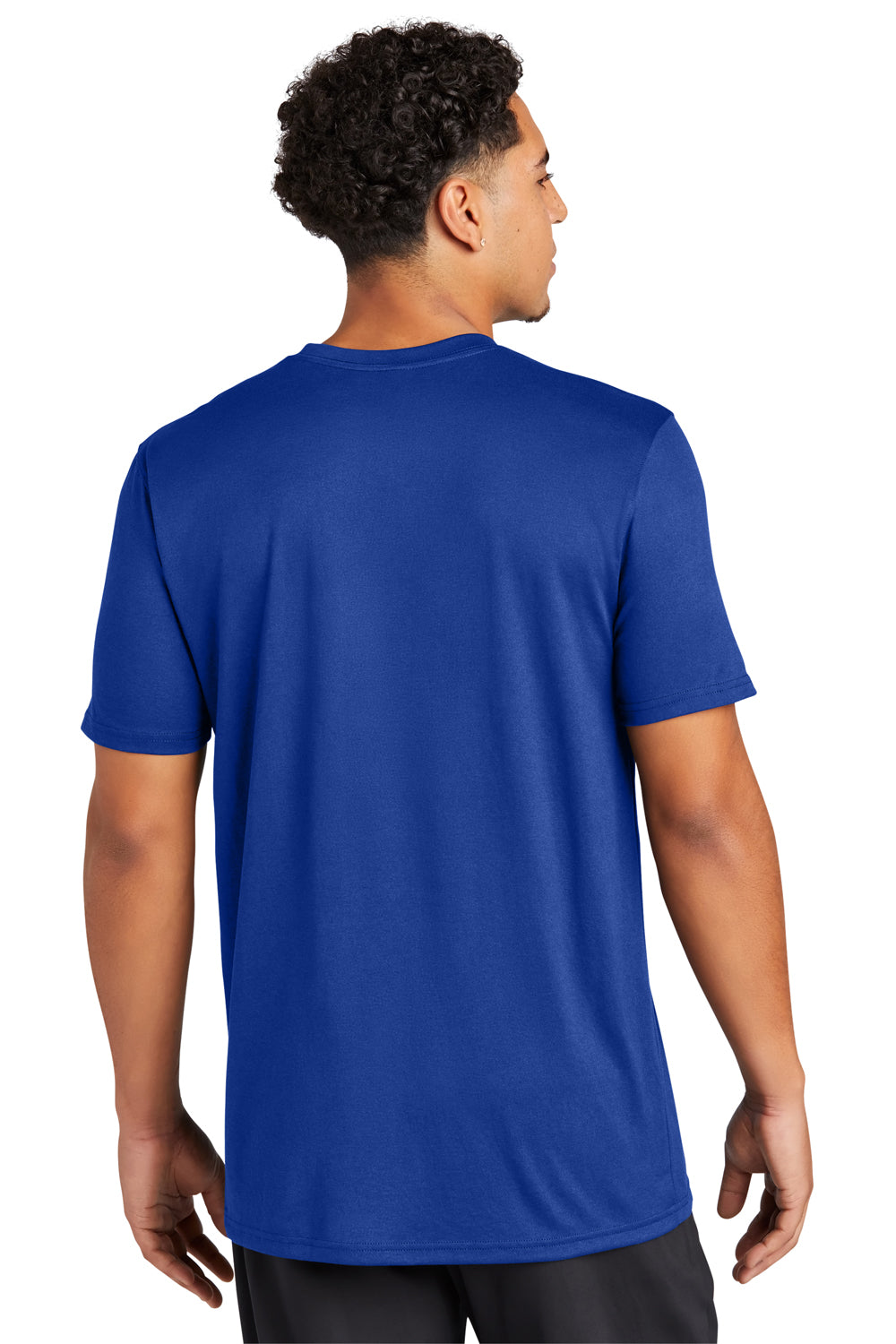 Sport-Tek ST760 Echo Short Sleeve Crewneck T-Shirt True Royal Blue Back