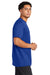 Sport-Tek ST760 Echo Short Sleeve Crewneck T-Shirt True Royal Blue Side