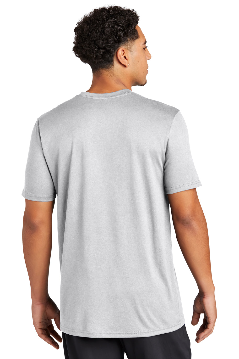 Sport-Tek ST760 Echo Short Sleeve Crewneck T-Shirt White Back