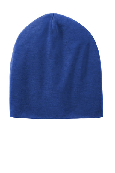 Sport-Tek STC35 PosiCharge Competitor Jersey Knit Slouch Beanie True Royal Blue Front