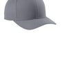 Sport-Tek Mens Curve Bill Snapback Hat - Graphite Grey