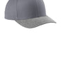 Sport-Tek Mens Curve Bill Snapback Hat - Graphite Grey/Heather Graphite Grey