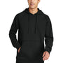 Sport-Tek Mens Drive Fleece Hooded Sweatshirt Hoodie - Black