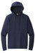 Sport-Tek STF200 Mens Drive Fleece Hooded Sweatshirt Hoodie True Navy Blue Flat Front