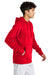 Sport-Tek STF200 Mens Drive Fleece Hooded Sweatshirt Hoodie True Red Side