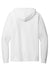 Sport-Tek STF200 Mens Drive Fleece Hooded Sweatshirt Hoodie White Flat Back