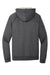 Sport-Tek STF201 Mens Drive Fleece Full Zip Hooded Sweatshirt Hoodie Heather Graphite Grey Flat Back