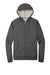 Sport-Tek STF201 Mens Drive Fleece Full Zip Hooded Sweatshirt Hoodie Heather Graphite Grey Flat Front
