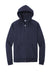 Sport-Tek STF201 Mens Drive Fleece Full Zip Hooded Sweatshirt Hoodie True Navy Blue Flat Front