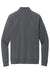 Sport-Tek STF202 Mens Drive Fleece 1/4 Zip Sweatshirt Dark Smoke Grey Flat Back