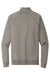 Sport-Tek STF202 Mens Drive Fleece 1/4 Zip Sweatshirt Heather Vintage Grey Flat Back