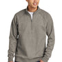 Sport-Tek Mens Drive Fleece 1/4 Zip Sweatshirt - Heather Vintage Grey