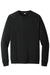 Sport-Tek STF203 Mens Drive Fleece Crewneck Sweatshirt Black Flat Front