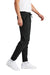 Sport-Tek STF204 Mens Drive Fleece Jogger Sweatpants w/ Pockets Black Side