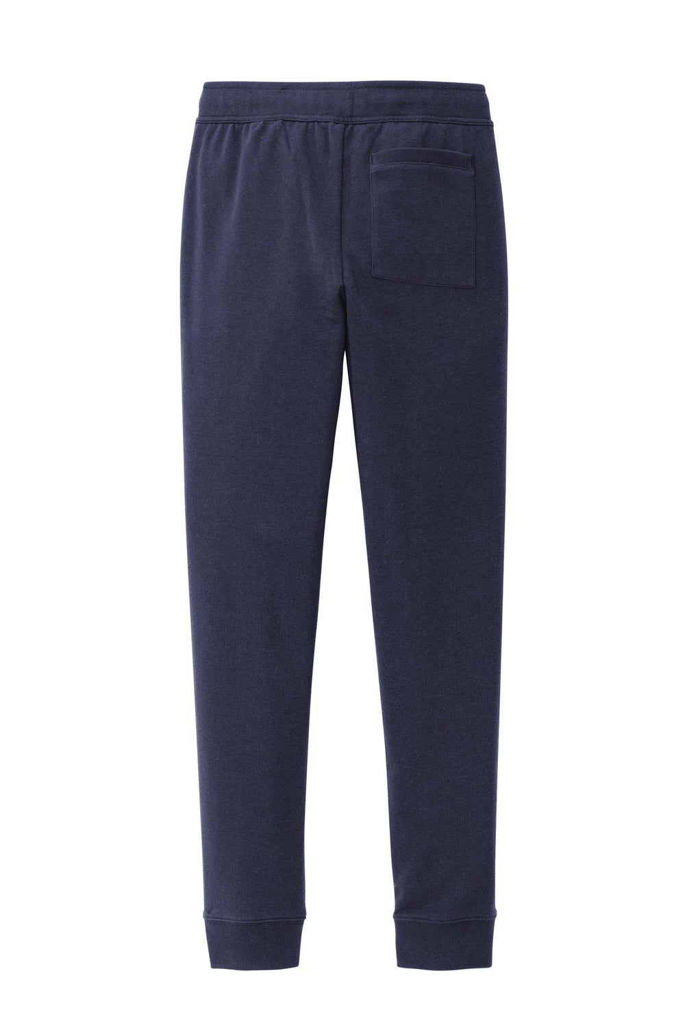 Sport-Tek STF204 Mens Drive Fleece Jogger Sweatpants w/ Pockets True Navy Blue Flat Back