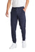 Sport-Tek STF204 Mens Drive Fleece Jogger Sweatpants w/ Pockets True Navy Blue Front