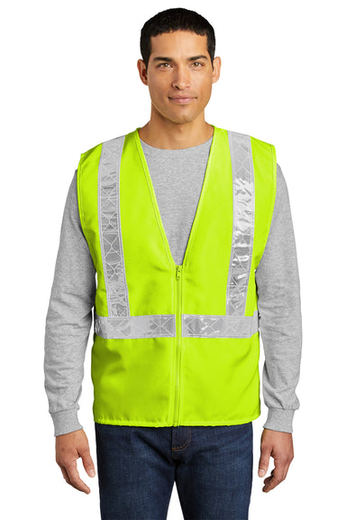 Port Authority SV01 Enhanced Visibility Vest Safety Yellow Front