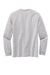 Volunteer Knitwear VL100LS USA Made All American Long Sleeve Crewneck T-Shirts Heather Grey Flat Back