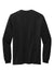 Volunteer Knitwear VL100LS USA Made All American Long Sleeve Crewneck T-Shirts Deep Black Flat Back