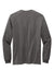 Volunteer Knitwear VL100LS USA Made All American Long Sleeve Crewneck T-Shirts Steel Grey Flat Back