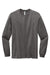 Volunteer Knitwear VL100LS USA Made All American Long Sleeve Crewneck T-Shirts Steel Grey Flat Front