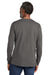 Volunteer Knitwear VL100LS USA Made All American Long Sleeve Crewneck T-Shirts Steel Grey Back