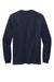 Volunteer Knitwear VL100LS USA Made All American Long Sleeve Crewneck T-Shirts Strong Navy Blue Flat Back