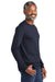 Volunteer Knitwear VL100LS USA Made All American Long Sleeve Crewneck T-Shirts Strong Navy Blue Side