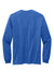 Volunteer Knitwear VL100LS USA Made All American Long Sleeve Crewneck T-Shirts True Royal Blue Flat Back