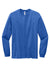 Volunteer Knitwear VL100LS USA Made All American Long Sleeve Crewneck T-Shirts True Royal Blue Flat Front
