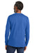 Volunteer Knitwear VL100LS USA Made All American Long Sleeve Crewneck T-Shirts True Royal Blue Back