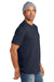 Volunteer Knitwear VL100P USA Made All American Short Sleeve Crewneck T-Shirt w/ Pocket Strong Navy Blue Side