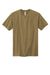 Volunteer Knitwear VL100 USA Made All American Short Sleeve Crewneck T-Shirts Coyote Brown Flat Front