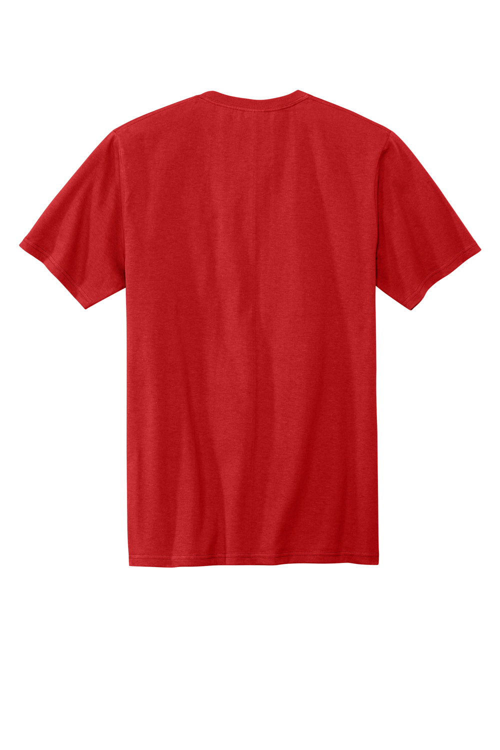 Volunteer Knitwear VL100 USA Made All American Short Sleeve Crewneck T-Shirts Flag Red Flat Back