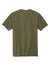 Volunteer Knitwear VL100 USA Made All American Short Sleeve Crewneck T-Shirts Olive Drab Green Flat Back