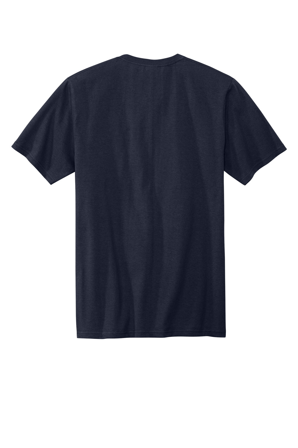Volunteer Knitwear VL100 USA Made All American Short Sleeve Crewneck T-Shirts Strong Navy Blue Flat Back