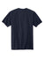 Volunteer Knitwear VL100 USA Made All American Short Sleeve Crewneck T-Shirts Strong Navy Blue Flat Back