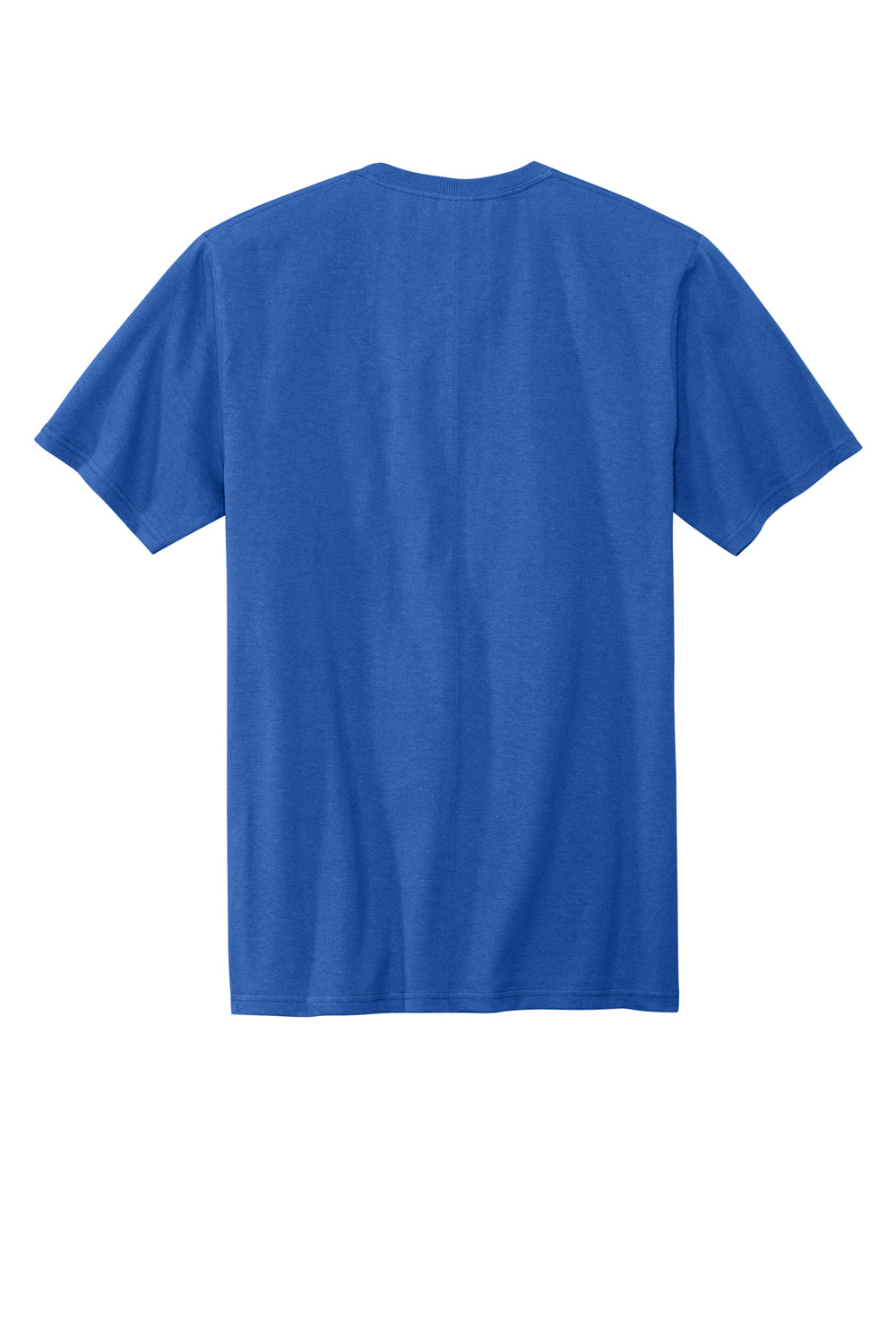 Volunteer Knitwear VL100 USA Made All American Short Sleeve Crewneck T-Shirts True Royal Blue Flat Back