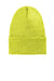 Volunteer Knitwear VL10 USA Made Chore Beanie Neon Yellow Front