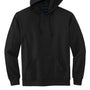 Volunteer Knitwear Mens USA Made Chore Fleece Hooded Sweatshirt Hoodie - Deep Black