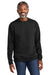 Volunteer Knitwear VL130 Chore Fleece Crewneck Sweatshirt Deep Black Front