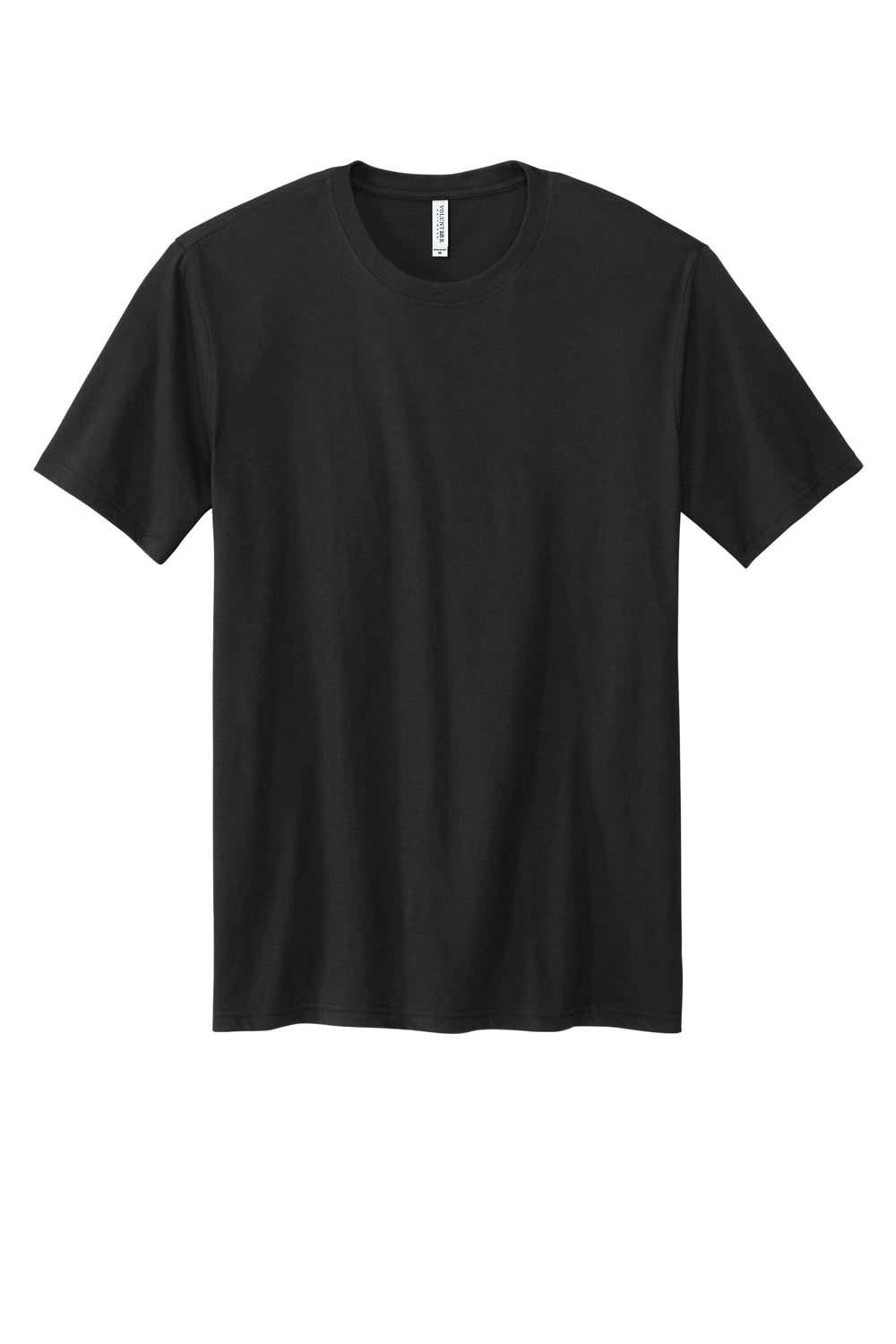 Volunteer Knitwear VL40 Short Sleeve Crewneck T-Shirt Black Flat Front