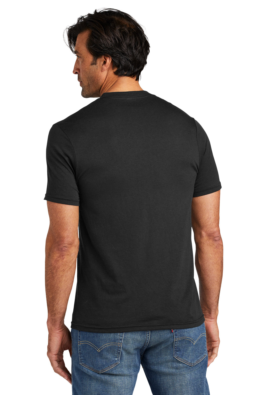 Volunteer Knitwear VL40 Short Sleeve Crewneck T-Shirt Black Back