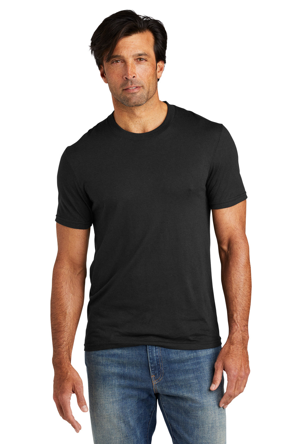 Volunteer Knitwear VL40 Short Sleeve Crewneck T-Shirt Black Front