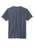 Volunteer Knitwear VL40 Short Sleeve Crewneck T-Shirt Heather Navy Blue Flat Back