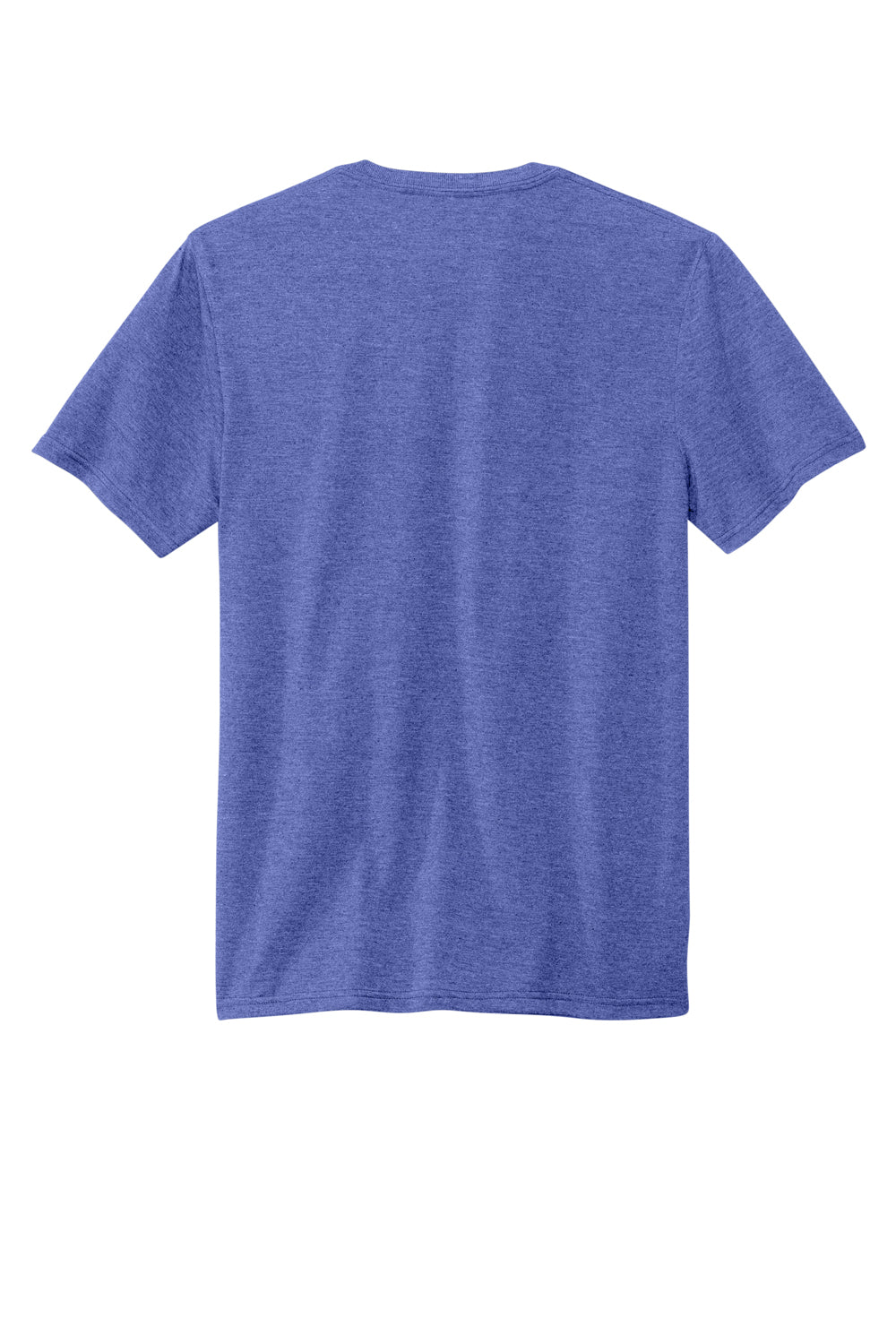 Volunteer Knitwear VL40 Short Sleeve Crewneck T-Shirt Heather True Royal Blue Flat Back
