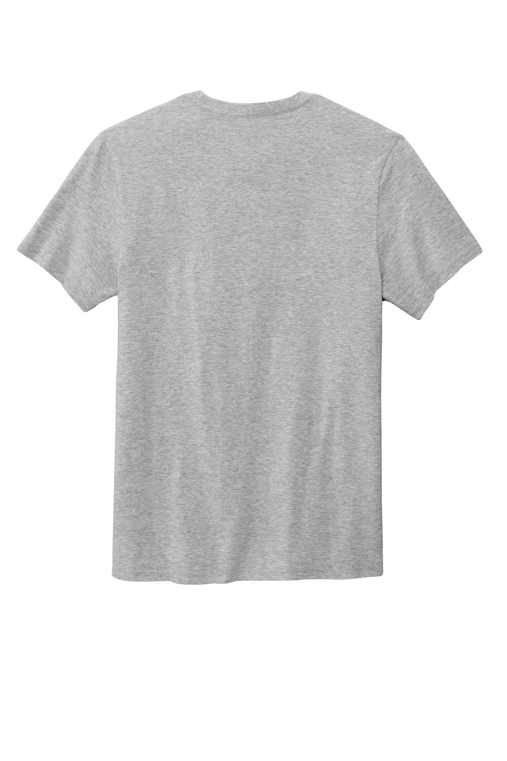 Volunteer Knitwear VL45 Daily Short Sleeve Crewneck T-Shirt Heather Grey Flat Back